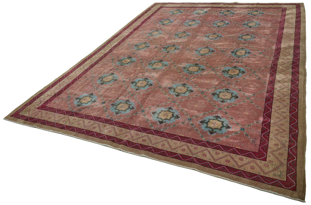 Beige vintage Persian rug 51044, 2.72 x 4.04 metres – photograph 3
