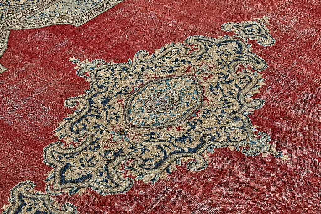 Beige vintage Persian rug 51045, 2.59 x 3.63 metres – photograph 5