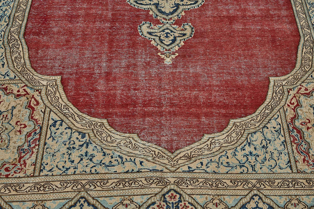 Beige vintage Persian rug 51045, 2.59 x 3.63 metres – photograph 10