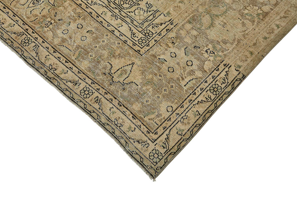 Beige vintage Persian rug 51046, 2.95 x 3.82 metres – photograph 4