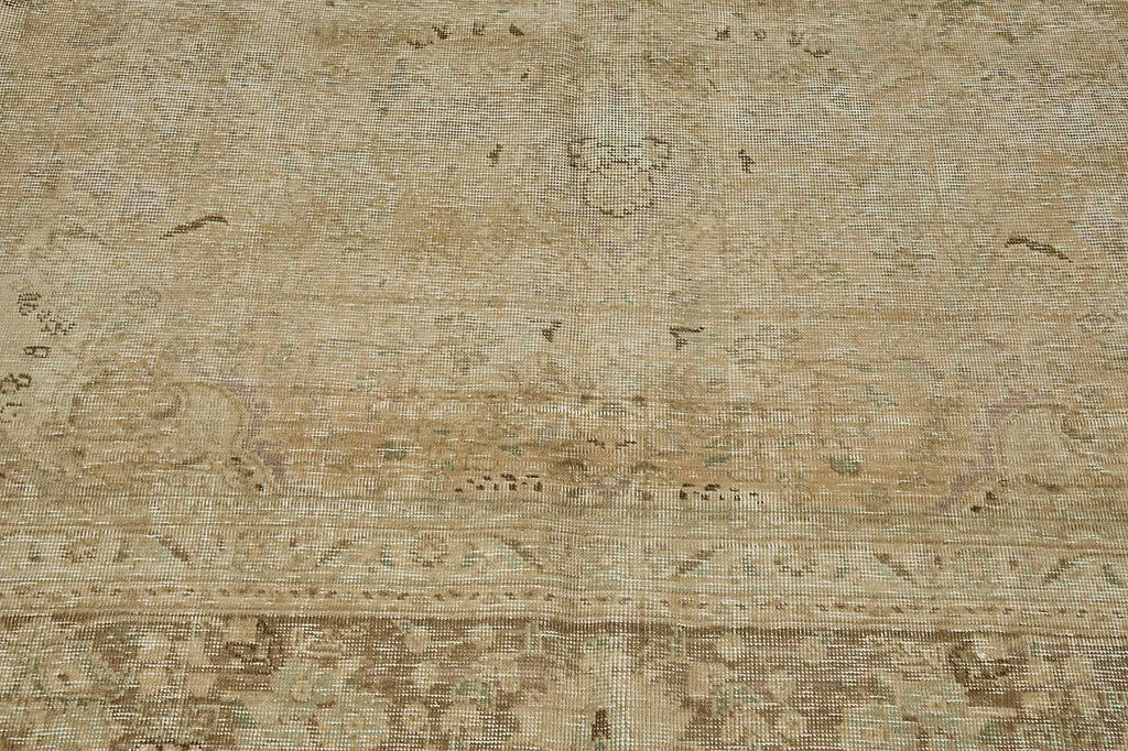 Beige vintage Persian rug 51046, 2.95 x 3.82 metres – photograph 10