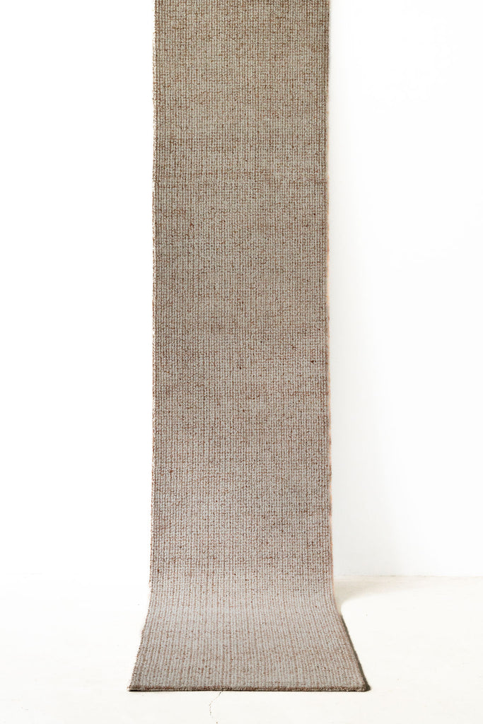 Halo Designer Rug - Peach/White - SamaRugs