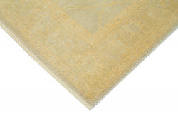 Yellow Oushak rug 33328