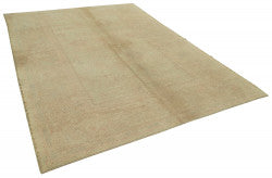 Beige Oushak rug 33312