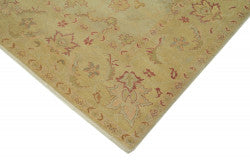 Beige Oushak rug 33304