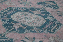 Purple Oushak rug 33345