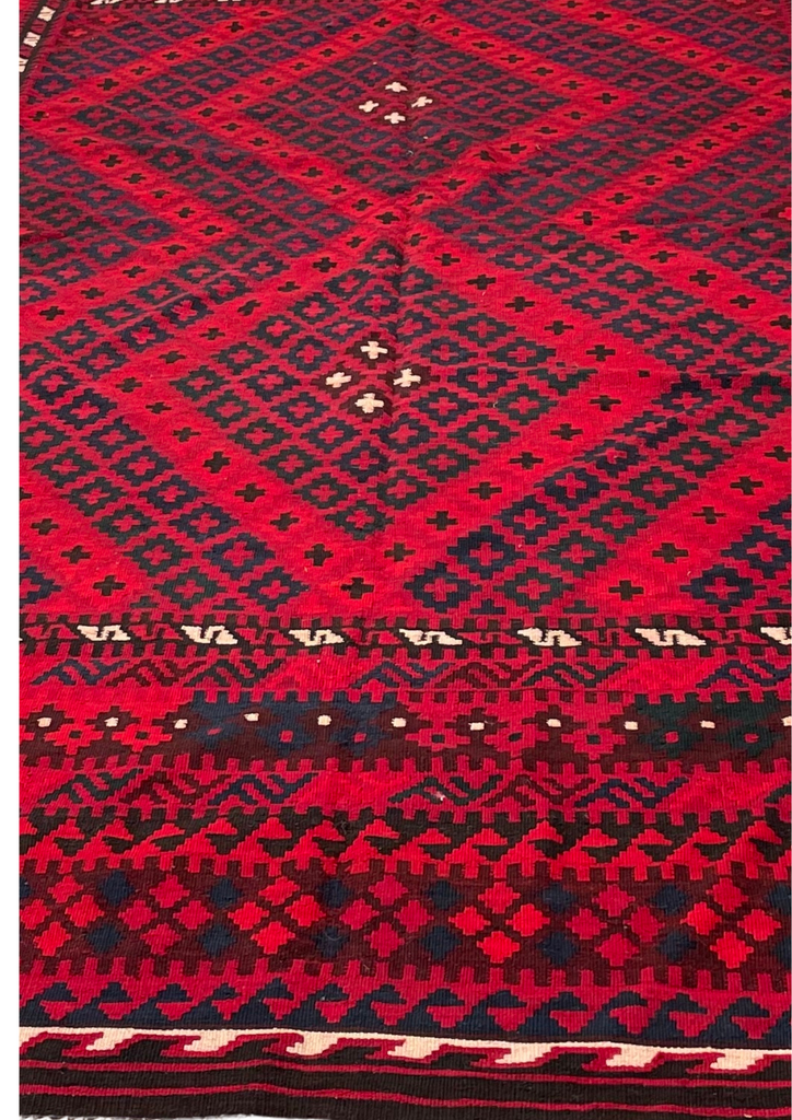 Handmade Afghan Maimana Kilim Rug | 330x250cm - SamaRugs