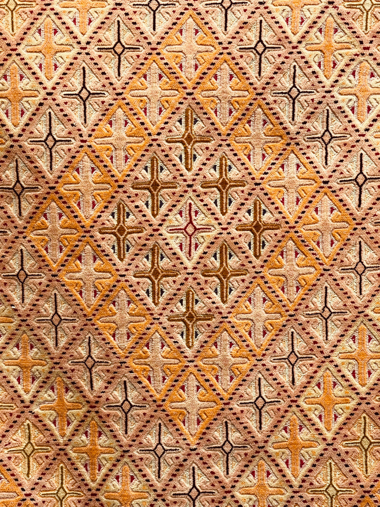 HANDMADE AFGHAN MUSHWANI KILIM | 190 X 152 CM | - SamaRugs