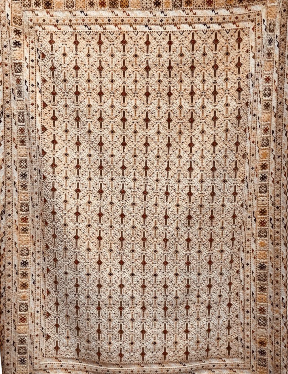 HANDMADE AFGHAN MUSHWANI KILIM | 190 X 160 CM |
