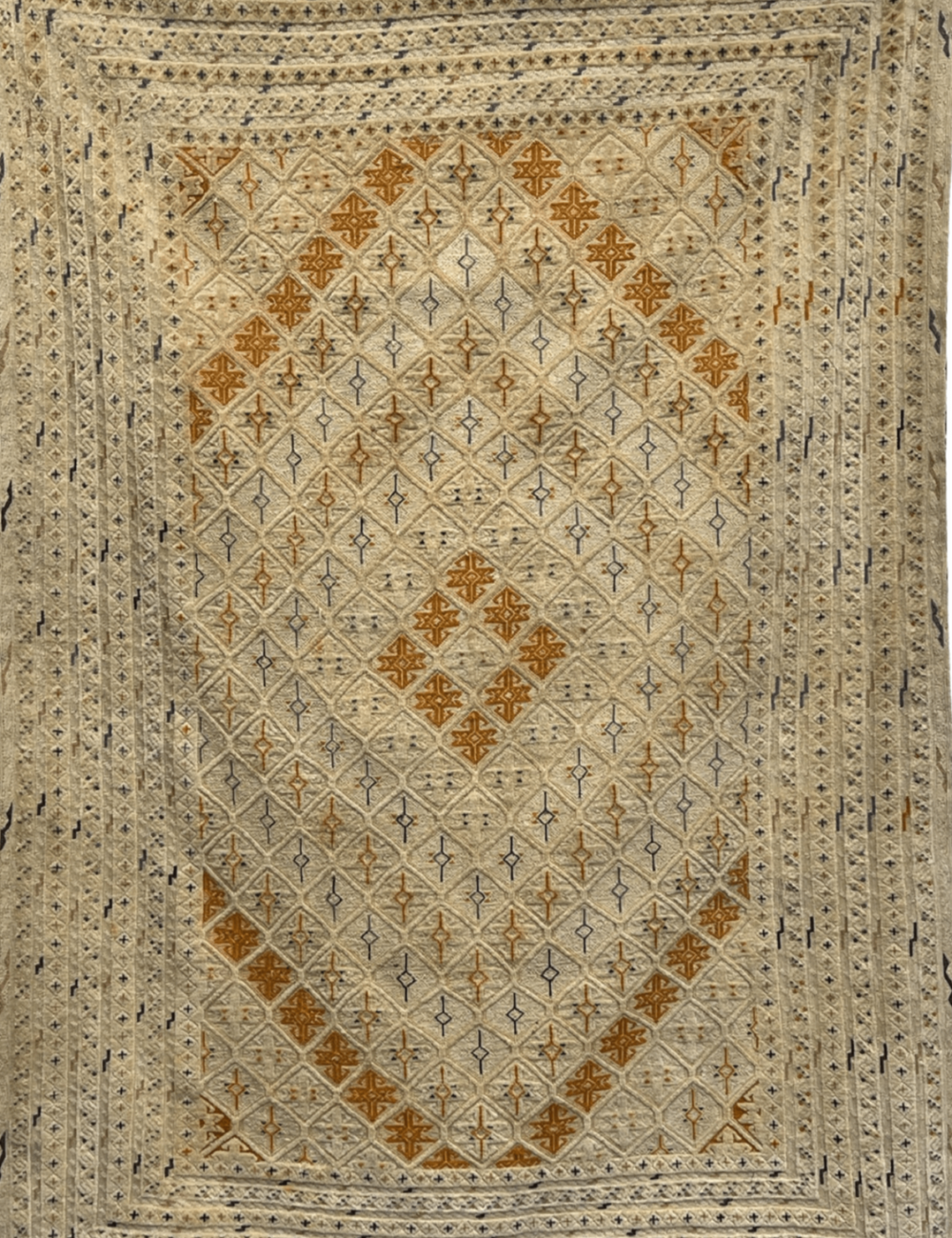 HANDMADE AFGHAN MUSHWANI KILIM | 190 X 152 CM |