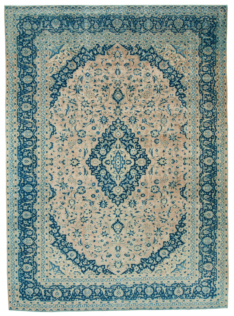 Celestial Whispers Vintage Persian Rug - 3.02 x 4.13 - SamaRugs