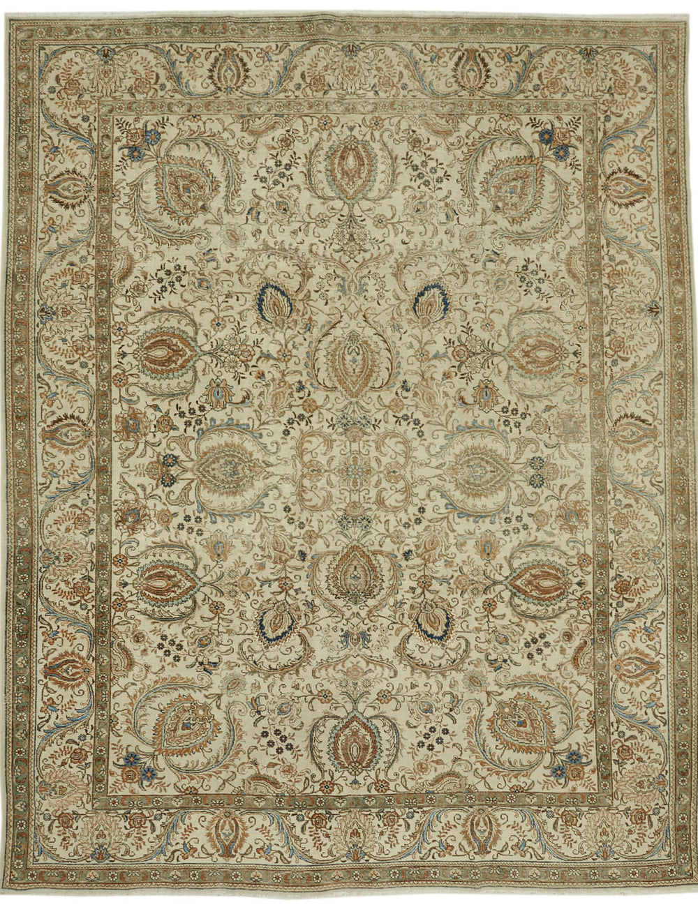 Celestial Dreamweave Vintage Persian Rug - 2.90 x 3.78
