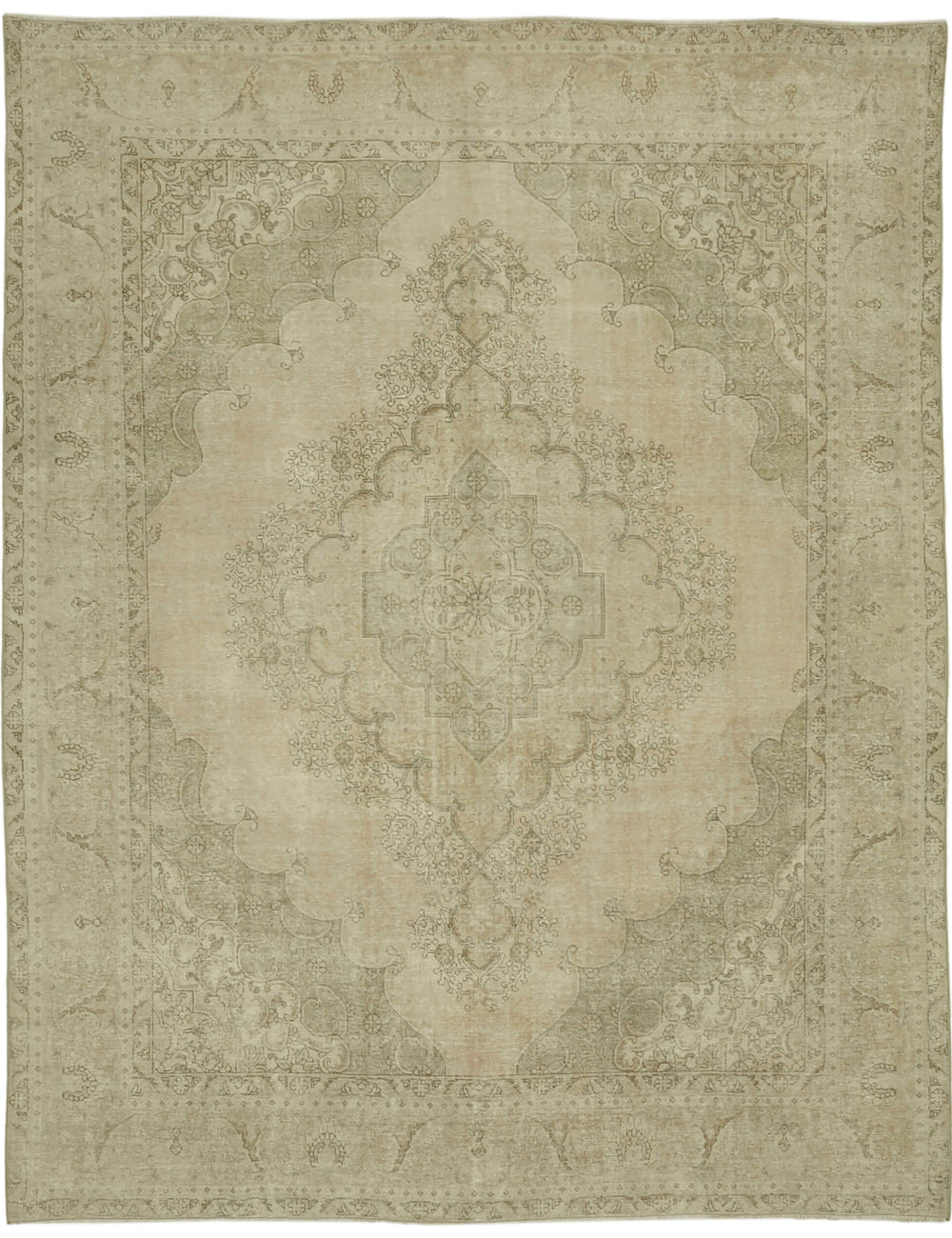 Nebula Serenade Vintage Persian Rug - 2.93 x 3.80