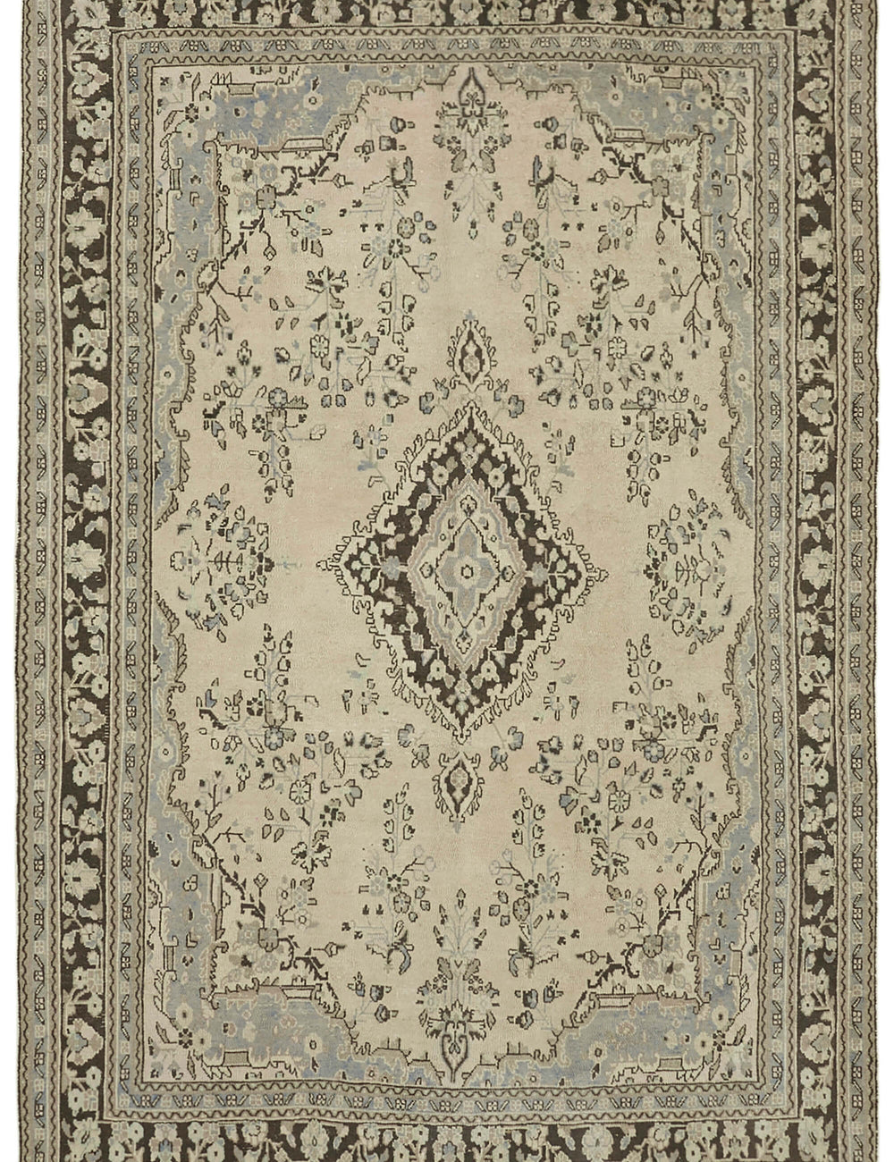 Luna Tranquil Tones Vintage Persian Rug - 2.46 x 3.46