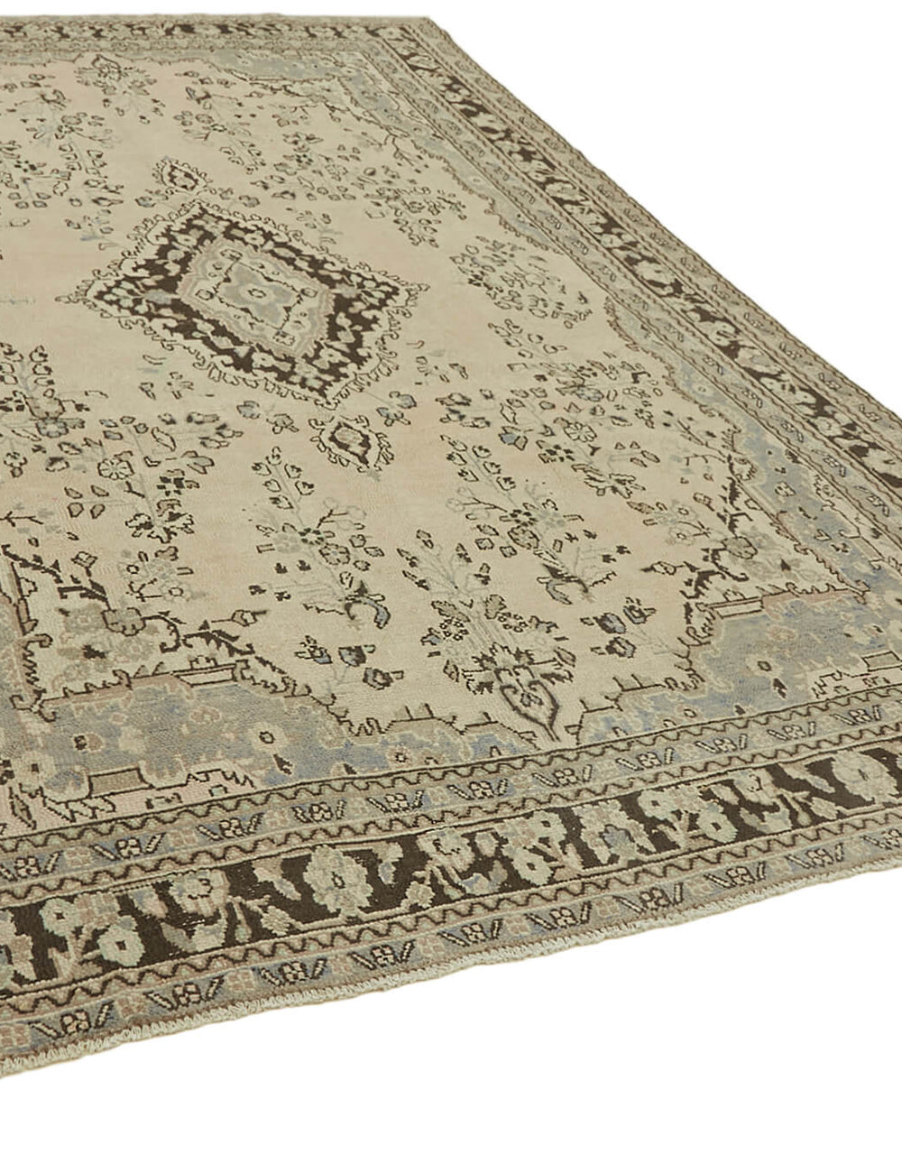 Luna Tranquil Tones Vintage Persian Rug - 2.46 x 3.46