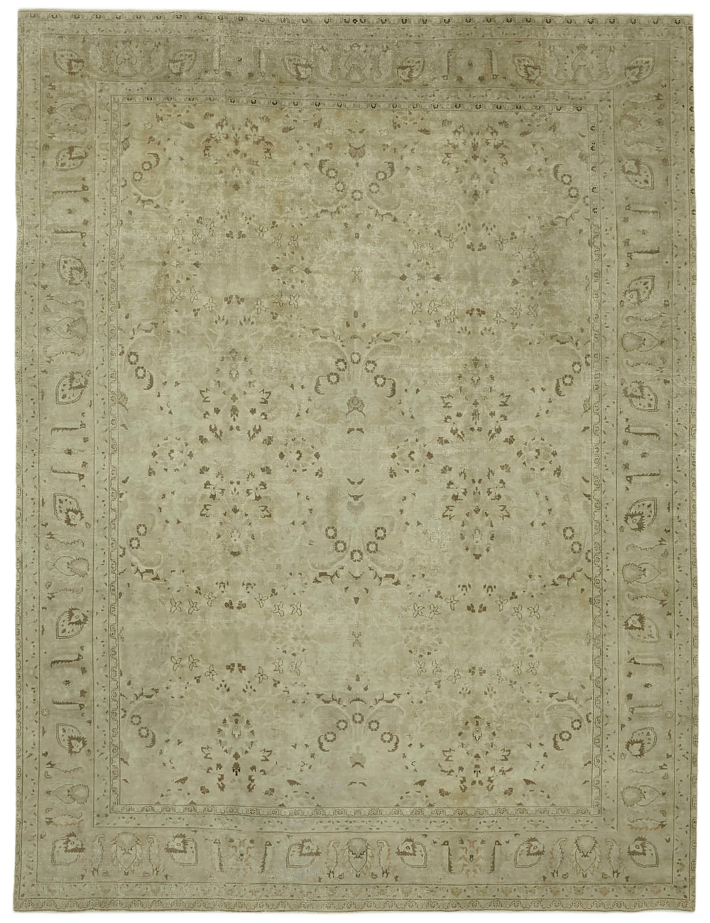 Zephyr Serenade Vintage Persian Rug - 2.85 x 3.77