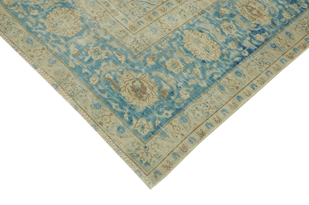 Nebula Serenade Vintage Persian Rug - 3.14 x 3.87