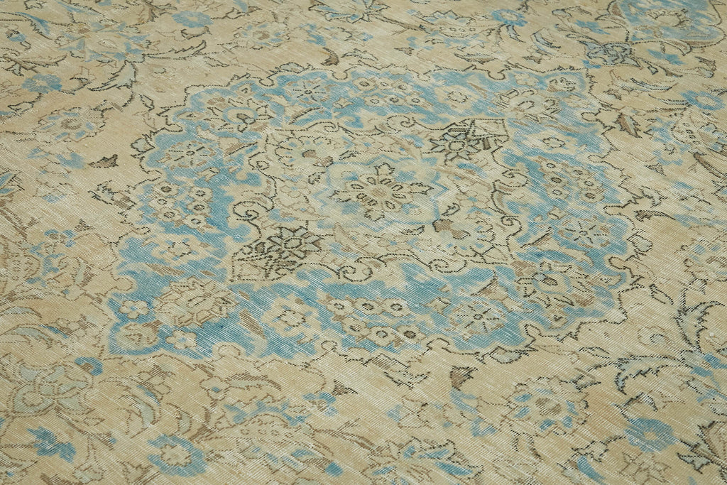 Nebula Serenade Vintage Persian Rug - 3.14 x 3.87