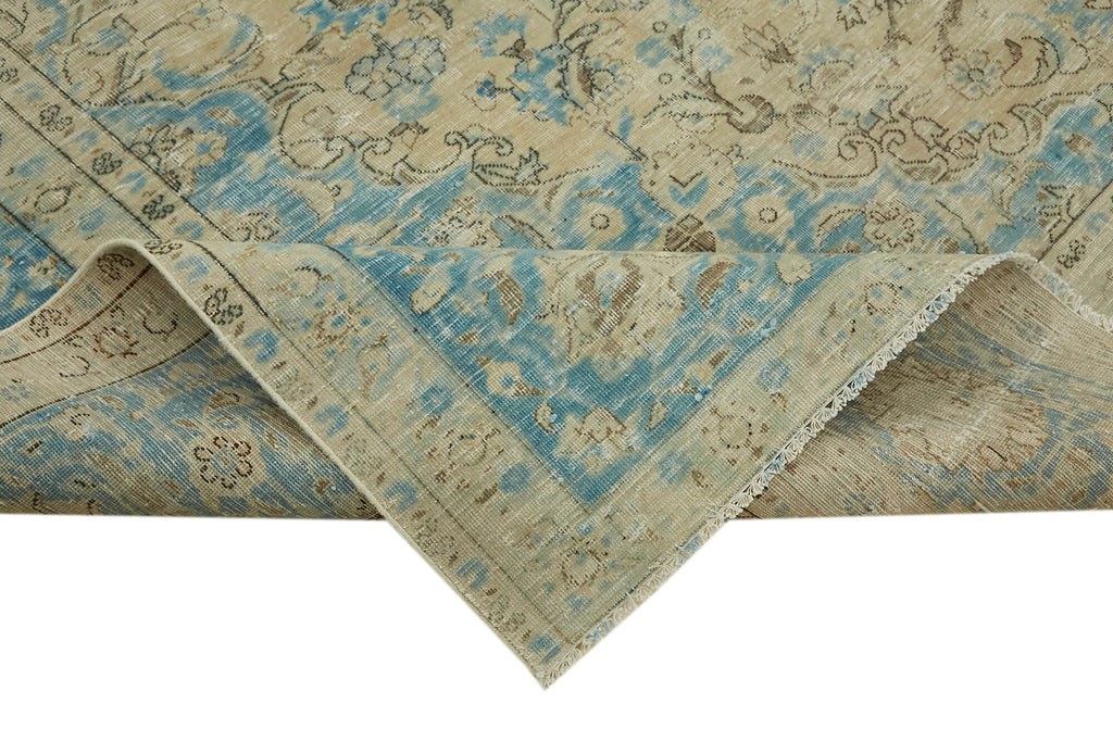 Nebula Serenade Vintage Persian Rug - 3.14 x 3.87