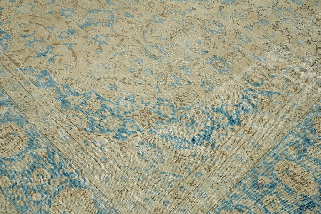 Nebula Serenade Vintage Persian Rug - 3.14 x 3.87