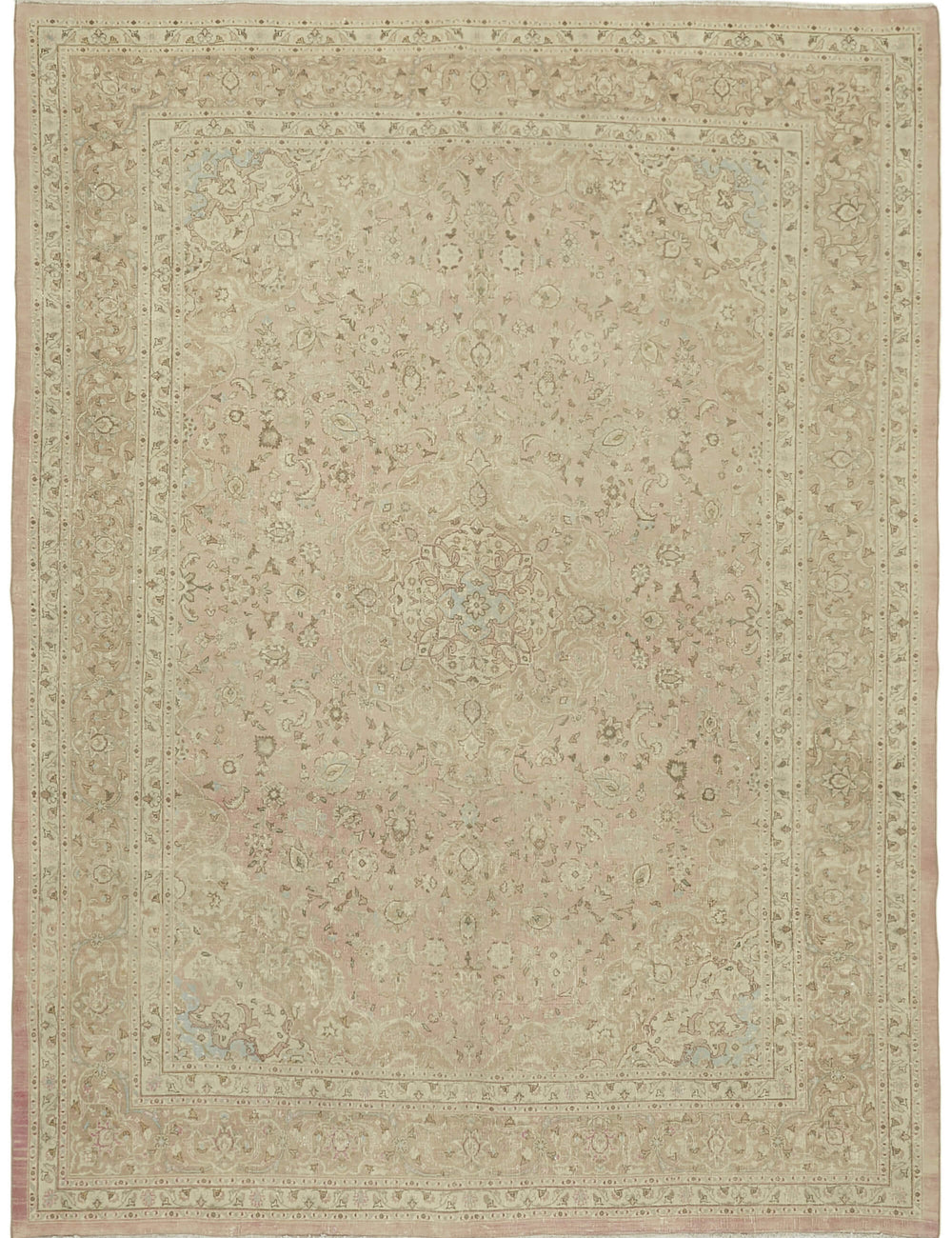 Elysian Echo Vintage Persian Rug - 2.96 x 3.81
