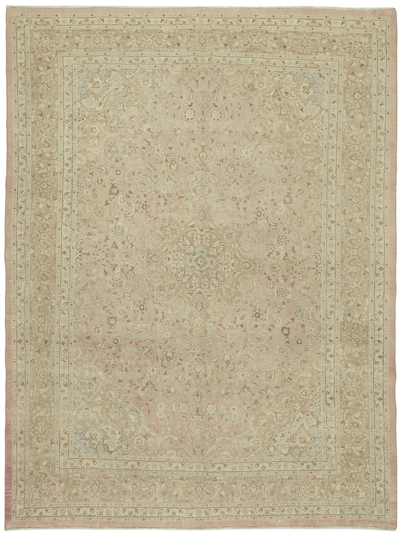 Elysian Echo Vintage Persian Rug - 2.96 x 3.81