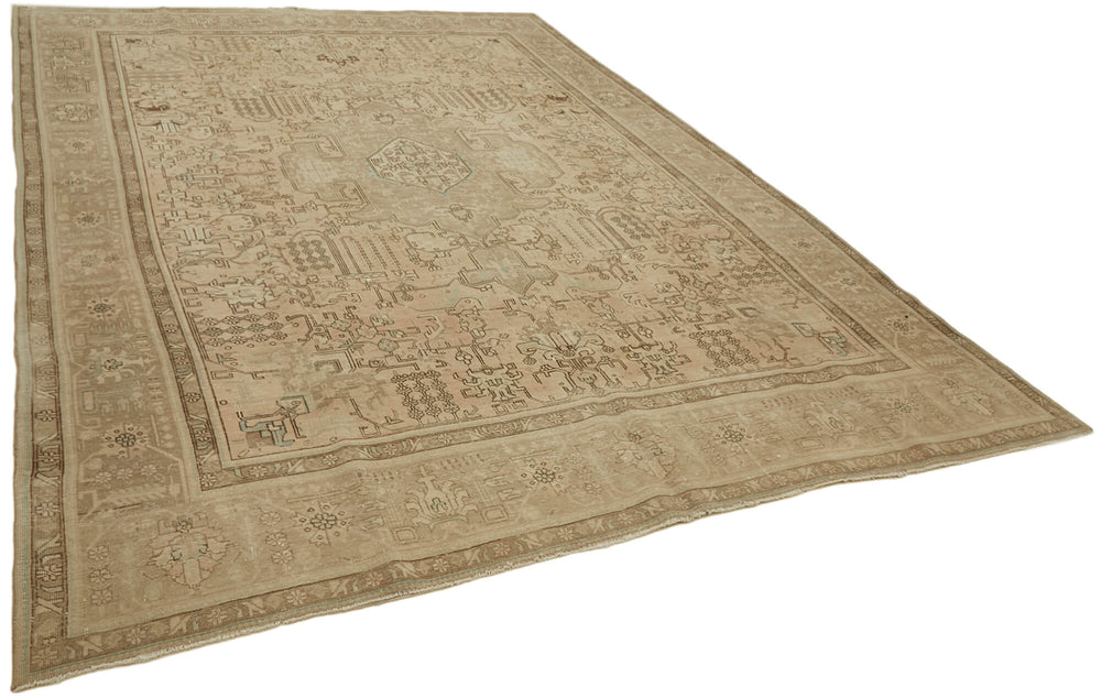 Ethereal Symphony Vintage Persian Rug - 2.96 x 4.01
