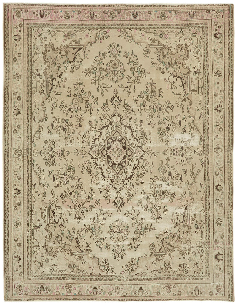Seraphim Echoes Vintage Persian Rug - 3.15 x 3.94 - SamaRugs