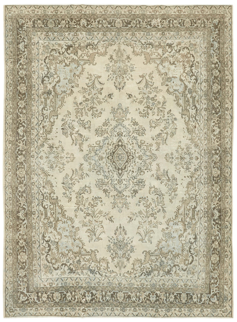 Aurora Harmony Vintage Persian Rug - 3.05 x 4.00 - SamaRugs