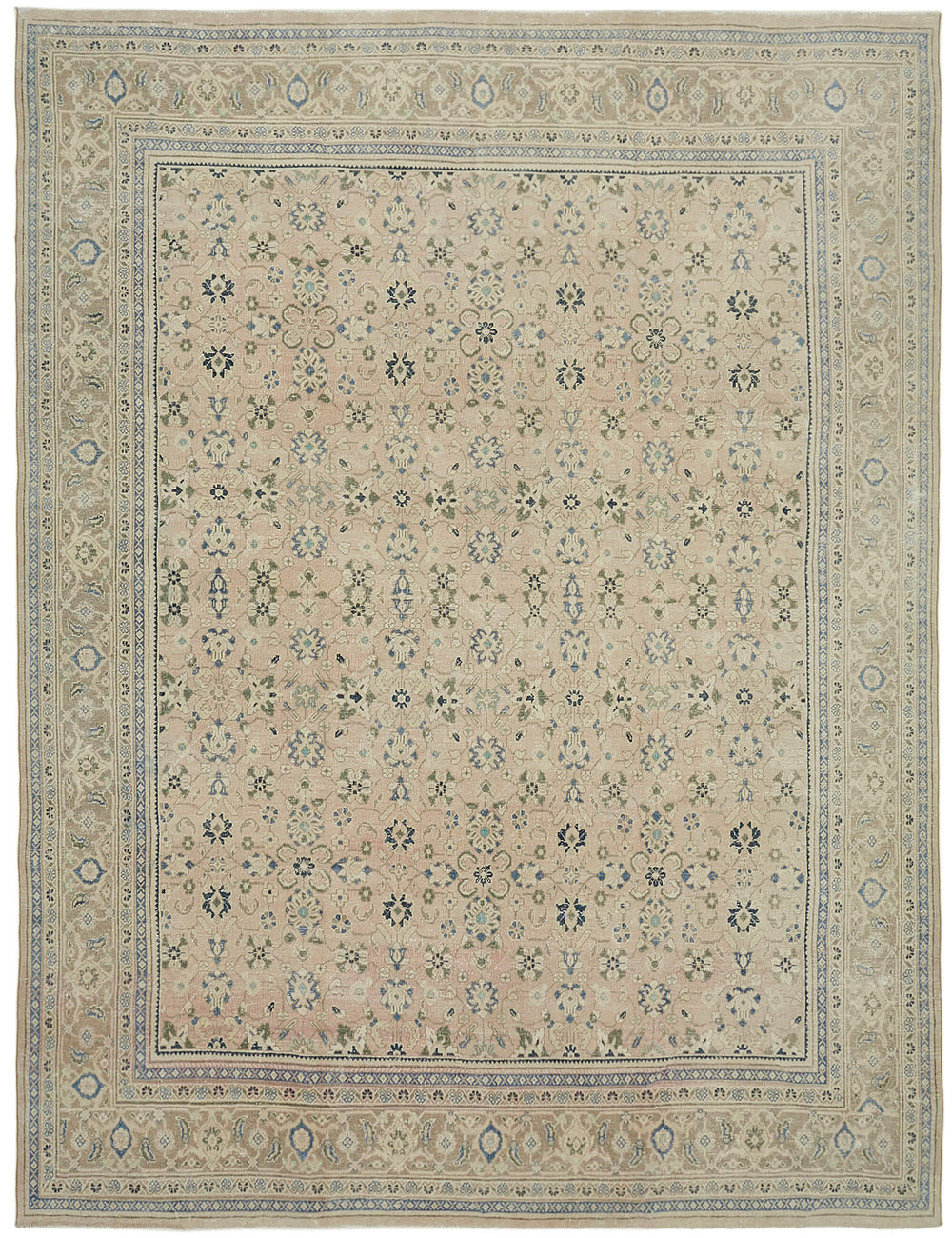Celestial Dreamweave Vintage Persian Rug - 3.05 x 3.88