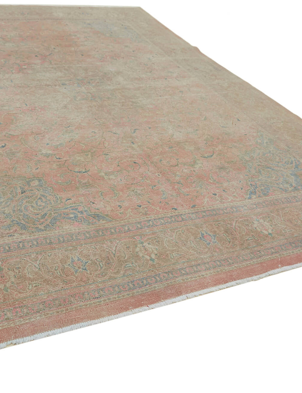 Lyrical Tranquility Vintage Persian Rug - 3.01 x 3.97