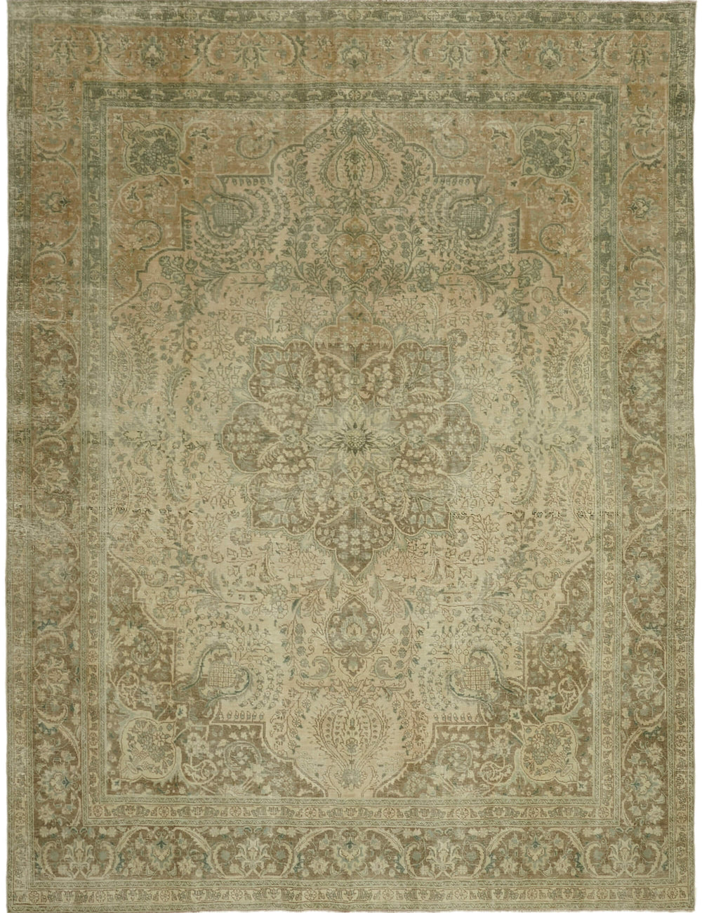 Valorian Breeze Vintage Persian Rug - 2.88 x 3.27