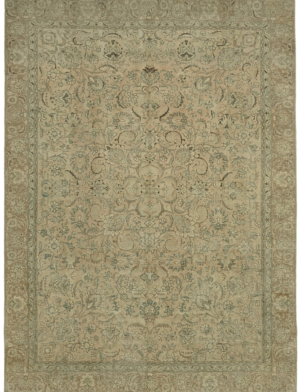 Luna Tranquility Vintage Persian Rug - 2.77 x 3.76