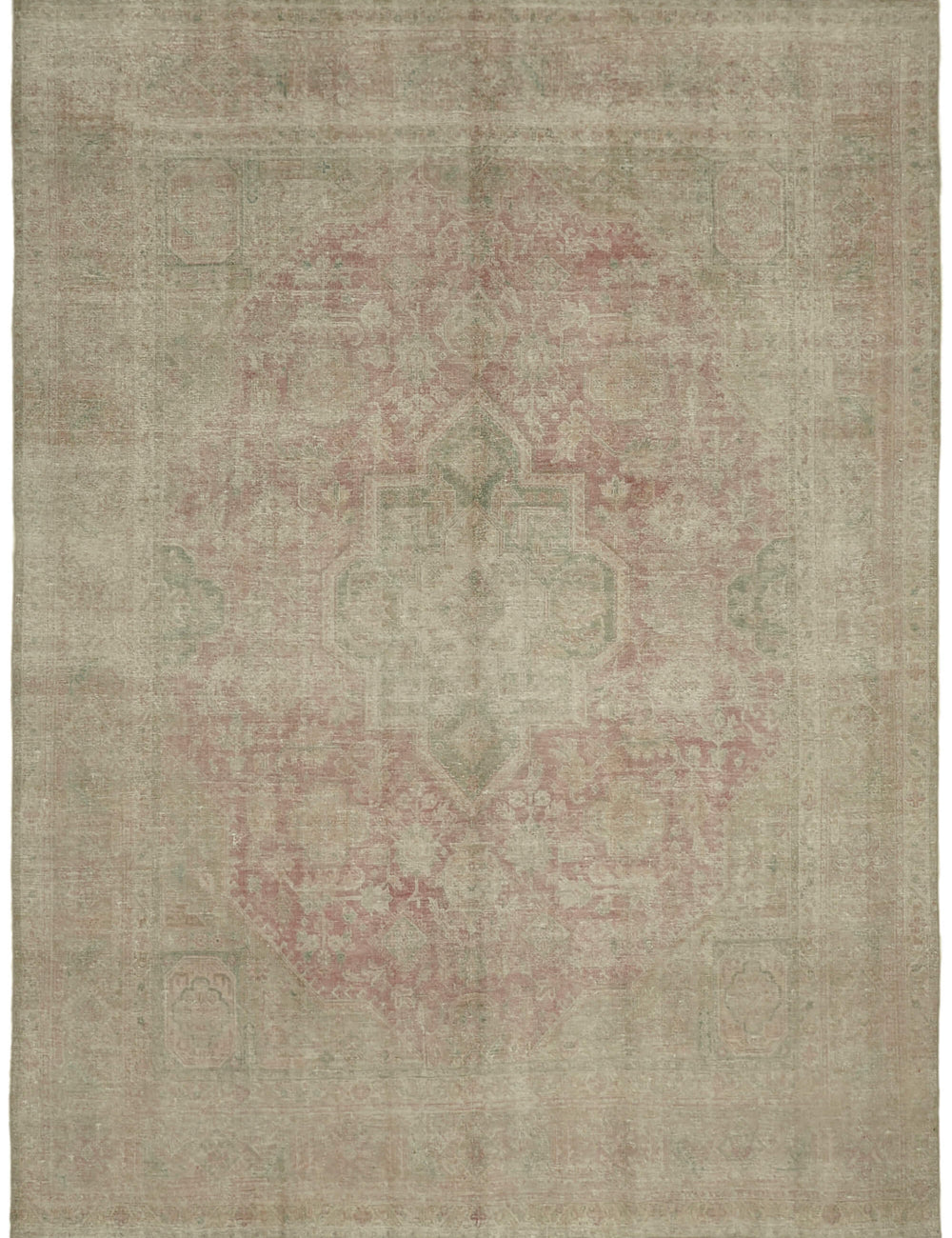 Ethereal Resonance Vintage Persian Rug - 2.96 x 3.87