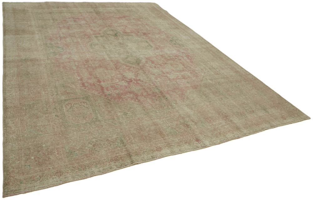 Ethereal Resonance Vintage Persian Rug - 2.96 x 3.87