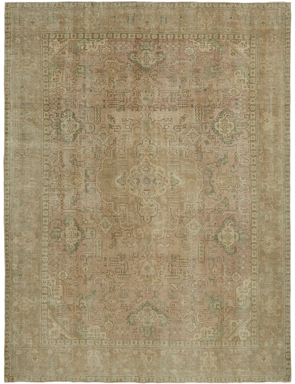 Valorian Vintage Persian Rug Whispers - 2.95 x 3.84