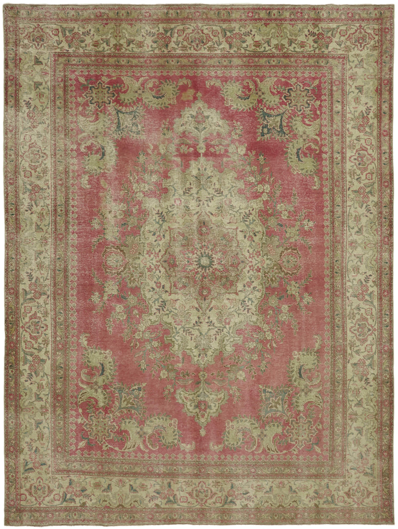 Solaris Melodic Vintage Persian Rug - 2.98 x 3.93 - SamaRugs