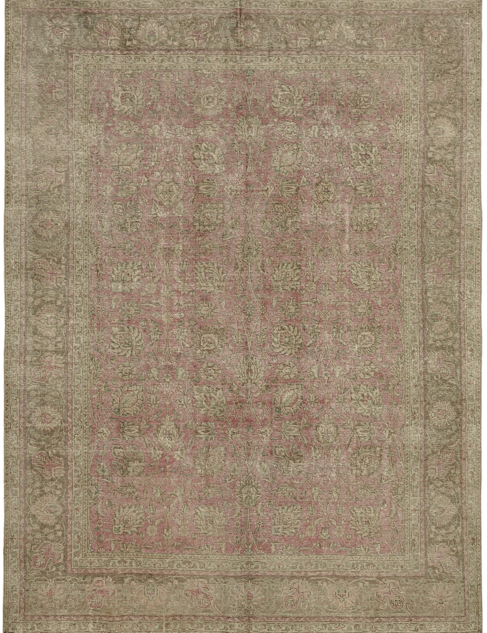 Aurora Serenity Vintage Persian Rug - 3.04 x 3.90