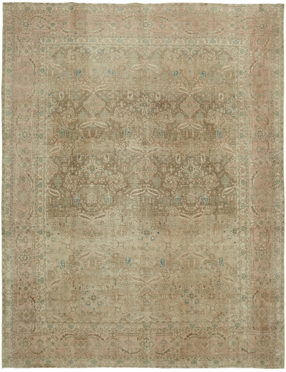 Celestial Rhapsody Vintage Persian Rug - 3.03 x 3.93