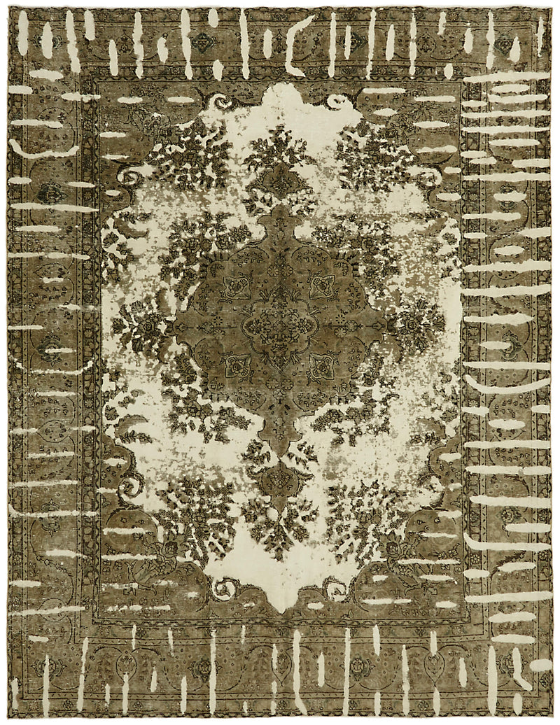 Celestial Vintage Persian Rug - 3.06 x 3.98
