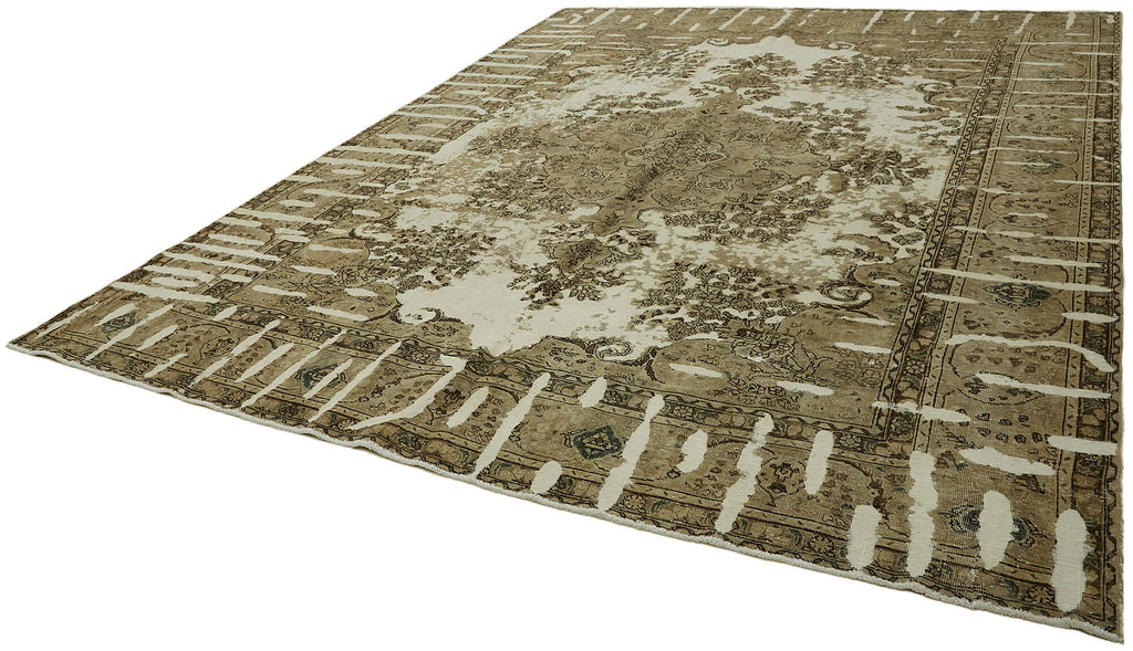 Celestial Vintage Persian Rug - 3.06 x 3.98