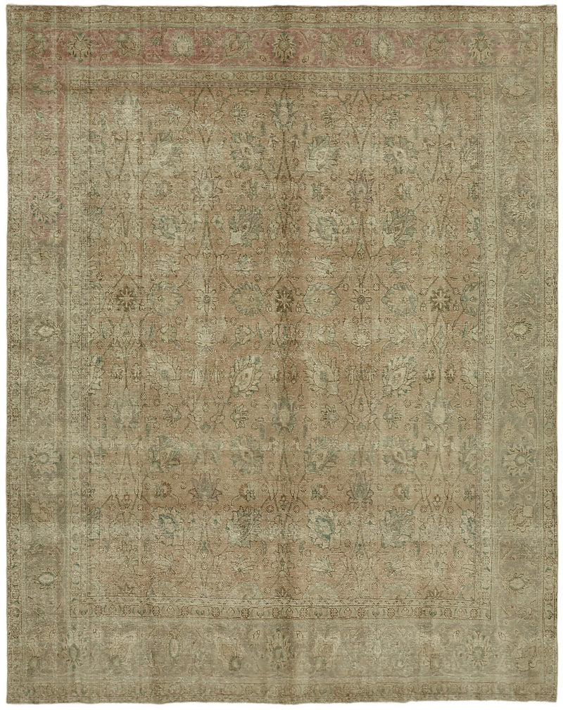 Celestial Vintage Persian Rug - 3.03 x 3.77 - SamaRugs