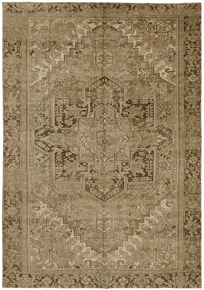 Lyrical Vintage Persian Rug - 2.84 x 3.95