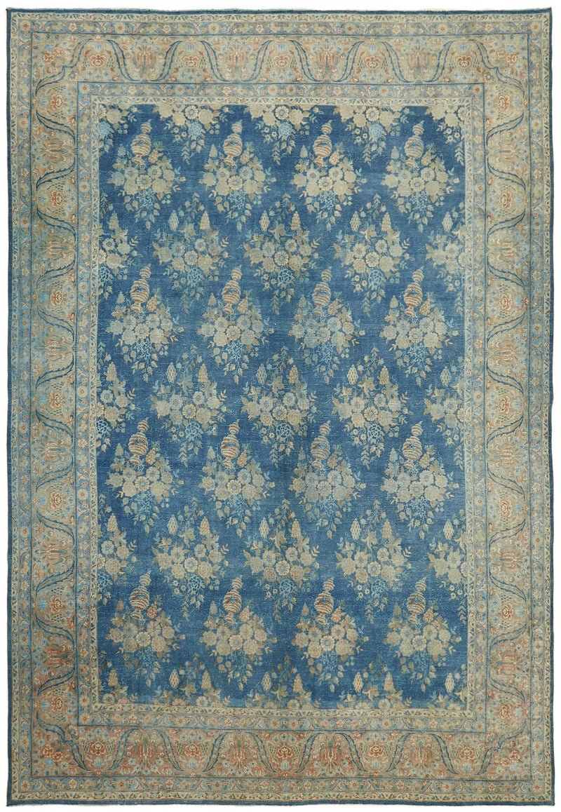 Celestial Vintage Persian Rug - 3.03 x 4.24