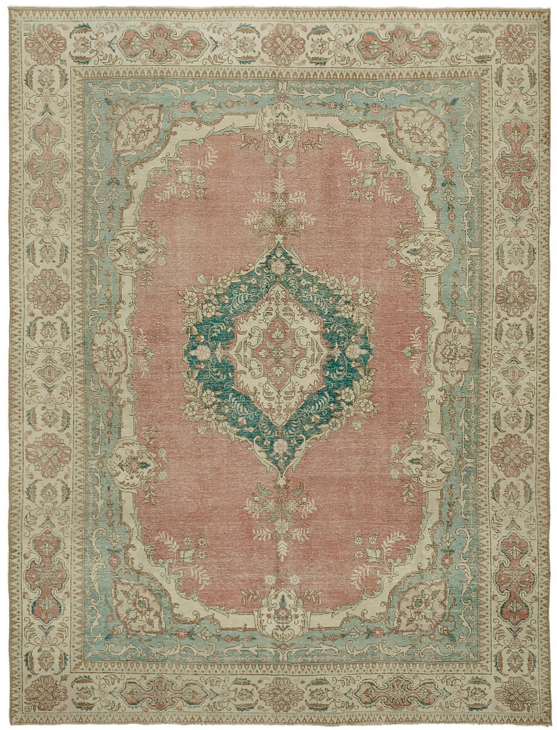 Helios Vintage Persian Rug - 3.04 x 3.88 - SamaRugs