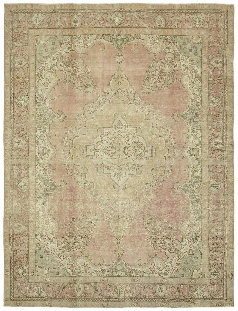 Ephemera Vintage Persian Rug - 3.09 x 3.84 - SamaRugs