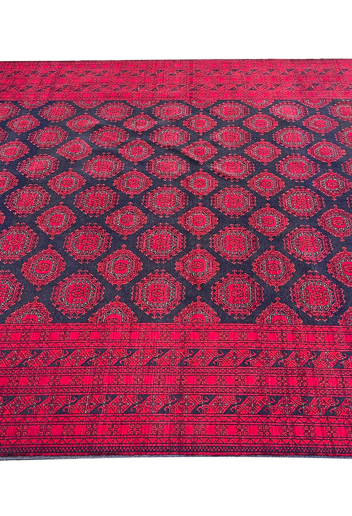 Princess Bukhara - extremely fine Afghan Rug 290x200cm - SamaRugs