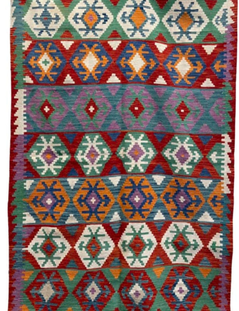 HANDMADE AFGHAN MAIMANA KILIM | 245 X 179 CM |